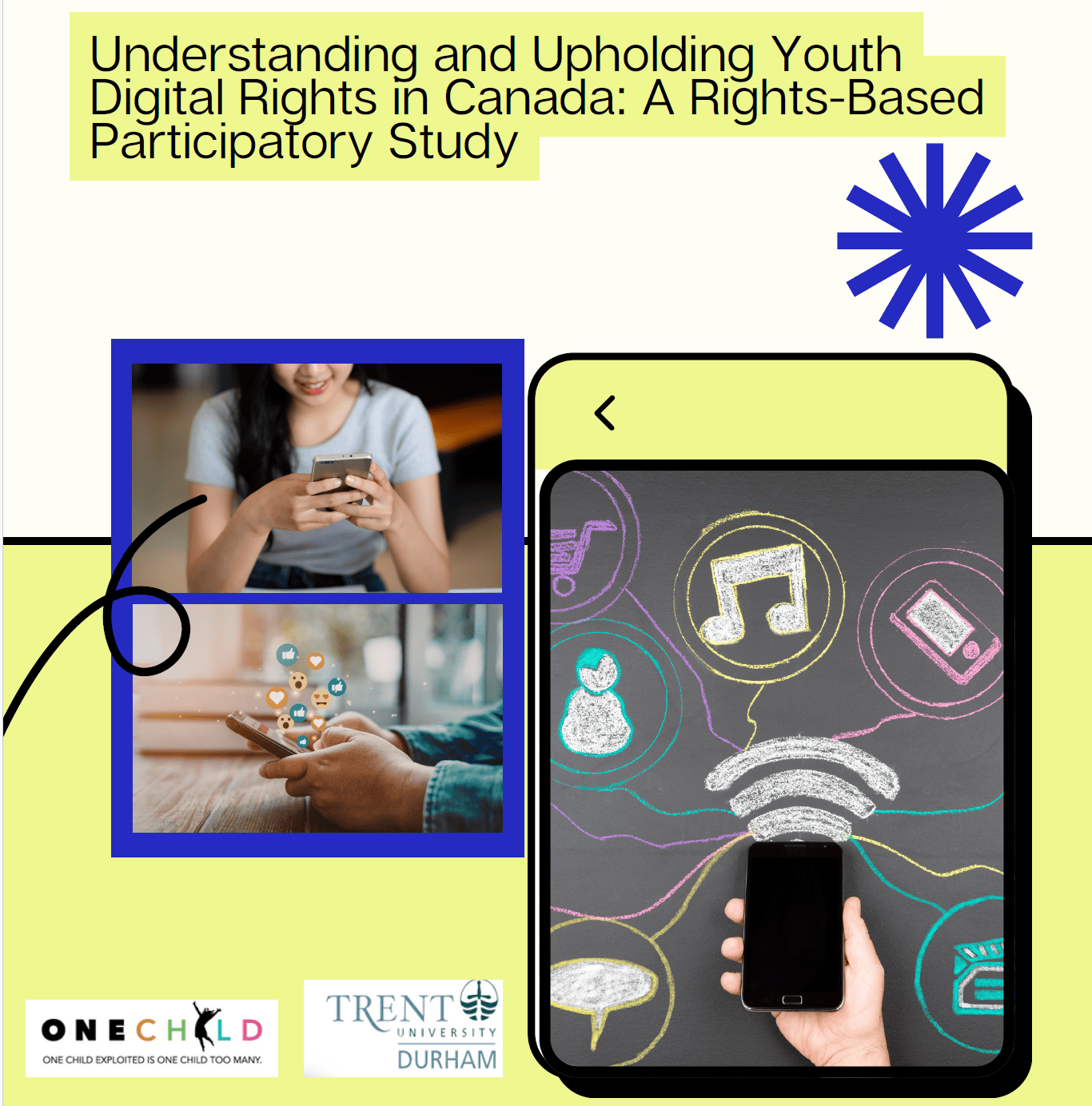 Understanding and Upholding Youth Digital Rights in Canada: A Rights-Based Participatory Study — project key visual