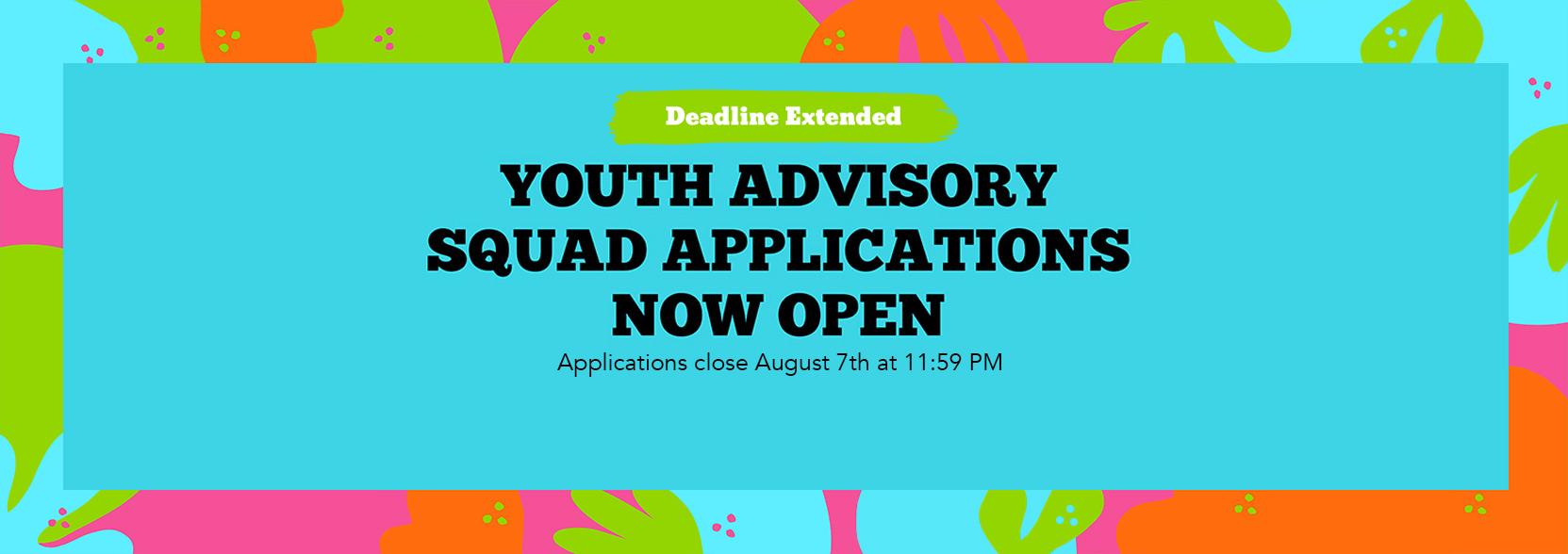 Youth Advisory Squad Applications - Destops